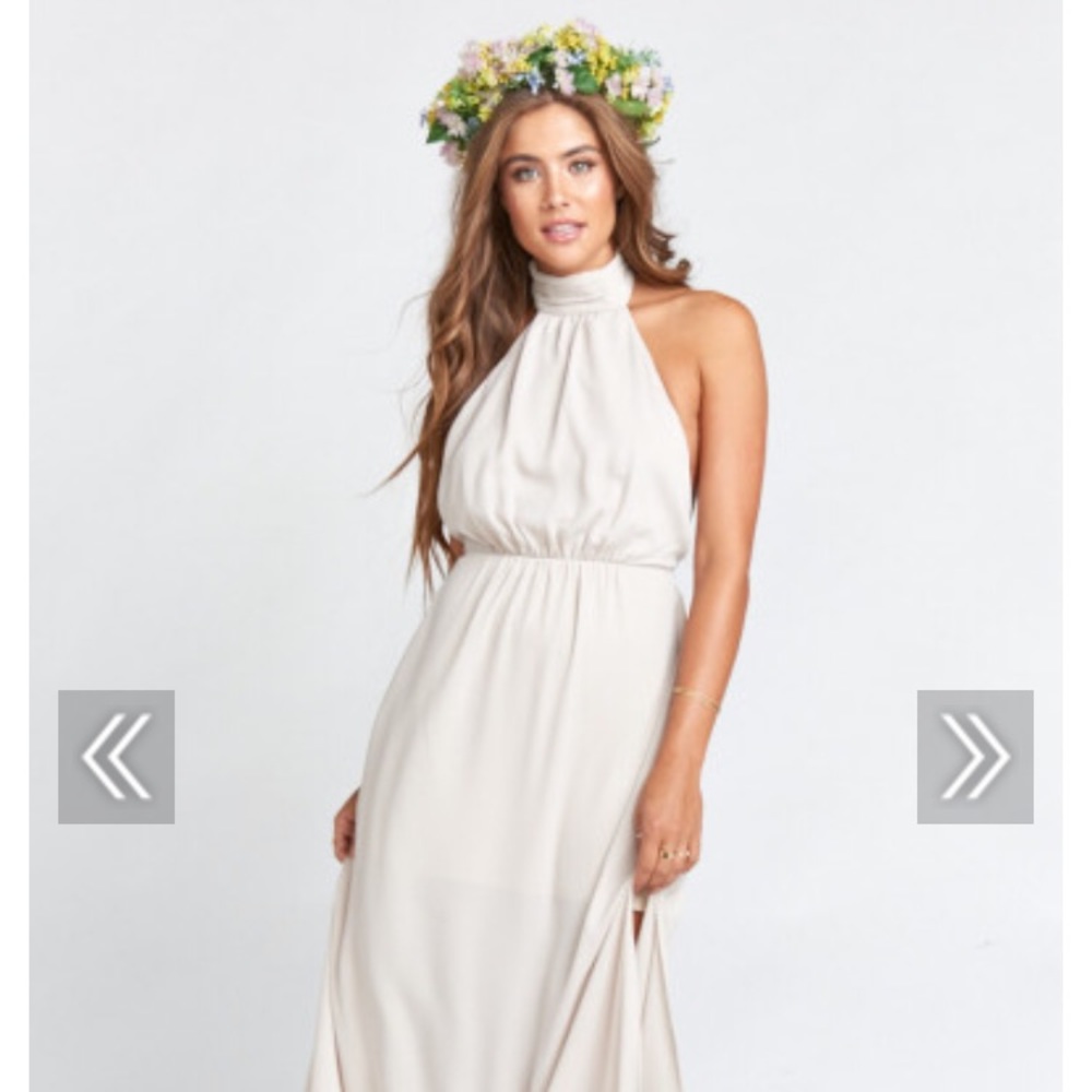 Show Me Your Mumu Bridesmaid Dress COLLETTE COLLAR